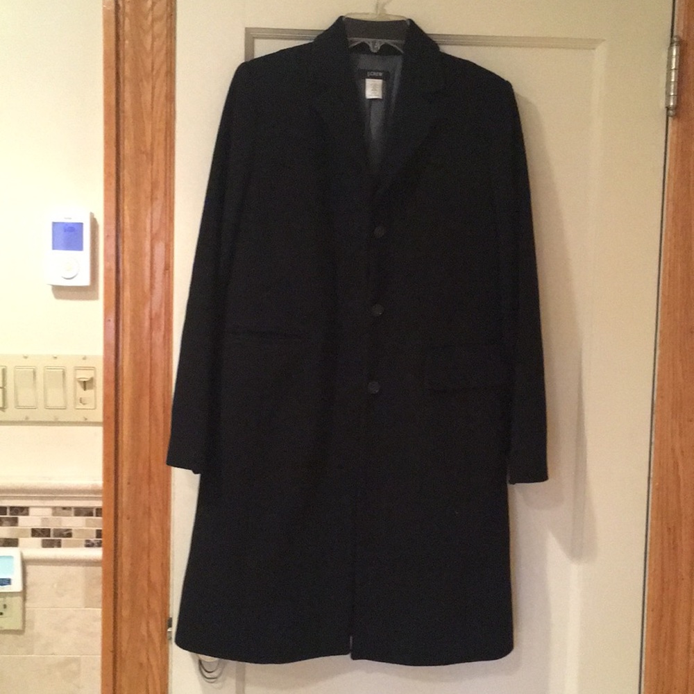 JCrew size 2 women’s long tailored peacoat